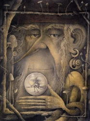 Pan Leafmould, 2000 (kombinovaná technika)