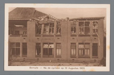 Borculo -- Po cyklonu 10. srpna 1925