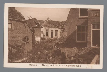 Borculo -- Po cyklonu 10. srpna 1925