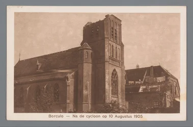 Borculo -- Po cyklonu 10. srpna 1925