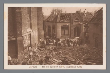 Borculo -- Po cyklonu 10. srpna 1925