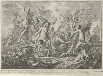 Alegorie vestfálského míru, 1648