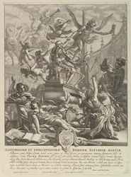 Alegorie na smrt hraběte z Arundel, ca. 1646.