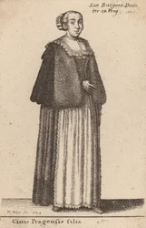 Dcera měšťana pražského, 1643