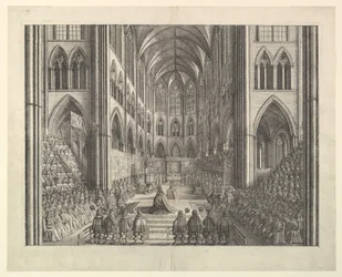 Korunovační průvod Karla II., 1662.