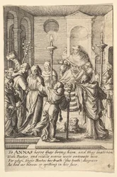 Ježíš před Annášem, 1625-77.