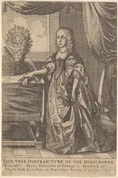Marie, princezna z Orange, 1625-77.