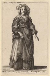 Mulier Calabra, Vulgo, Foretana z Neapole