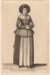Francká žena