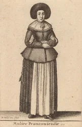Francouzská žena, 1643