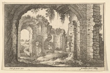 Římské ruiny, 1673.