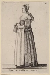 Galská venkovská scéna