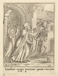 Abatyše, z tance smrti, 1651.