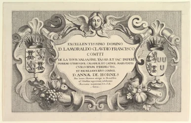 Titul ke vstupu do Hemissem, 1625-77.