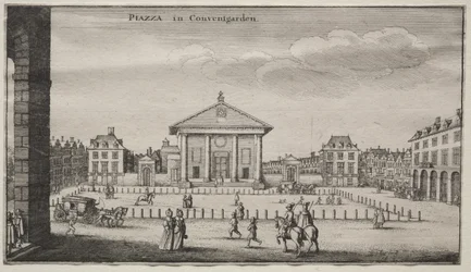 Pohledy na Londýn: Piazza v Covent Garden