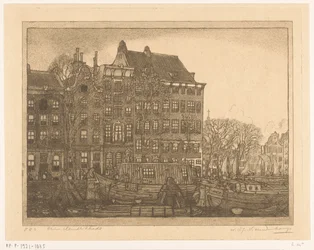 Domy na Prins Hendrikkade v Amsterdamu Prins Hendrikkade (původní název)