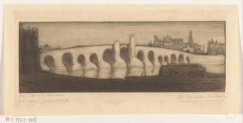 Romeinse brug nad Guadalquivirem v Córdobě Brug te Cordova (původní název)