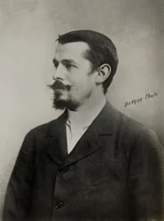 Portrét francouzského malíře Marcela Andre Bascheta ( 1862)