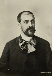 Portrét spisovatele Maurice Desvallierese ( 1857