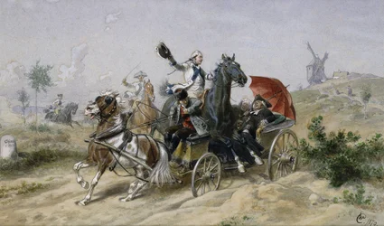 A Close Call, 1870