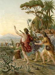 Zvědové země Kanaán (barva litho)