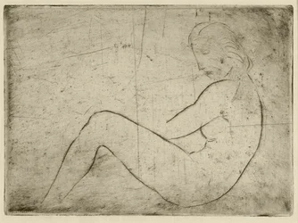 Ležící akt (Mořská nálada, 1910