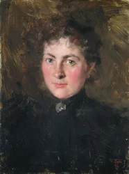 Felicia Kirchdorffer, neteř umělce, 1896