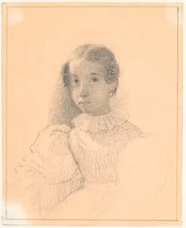 Portrét Adelaide Emilie Waagepetersen