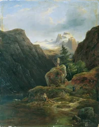 Vorderer Gosausee proti Dachsteinu