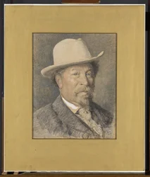 Portrét malíře Gerarduse Johannese Roermeestera (1844-1936)