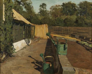 Zeleninová zahrada v Ewijkshoeve, 1895