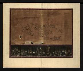 Mapa solných dolů Wieliczka