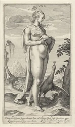 Juno s pávem. Juno (název na objektu). Paridův soud (název série)