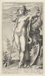 Minerva u stromu Pallas (název na objektu) Judgment of Paris (název série)