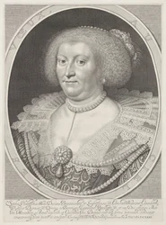 Portrét Sophie Hedwig z Brunswick-Wolfenbüttel