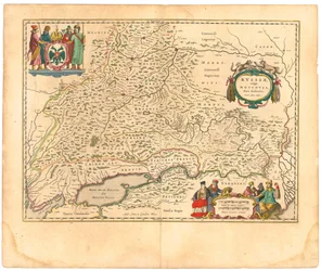 Mapa Ruska Z: Mapa světa.., 1645