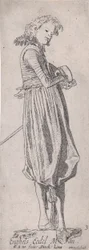 Anglický šlechtic, od šlechticů různých zemí, deska 3, ca. 1615.