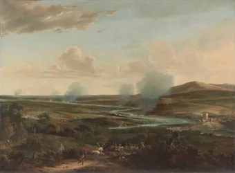 Bitva o Medway Cesta do Chathamu, 1667: při pohledu z kopce poblíž Rochesteru