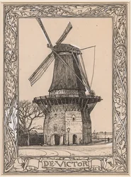 De Victor, větrný mlýn v Amsterdamu