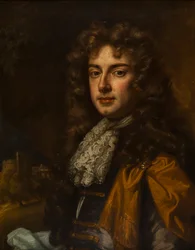 Portrét sira Thomase Myddeltona (1651-1683), kolem 1676-83 (olej na plátně)