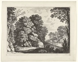 Cephalus a Procris Italské krajiny (název série)