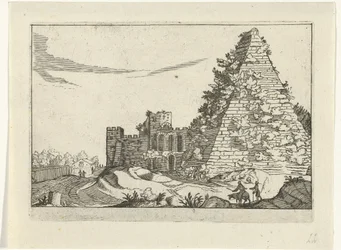 Piramide van Gaius Cestius Římské ruiny (série 2) (název série)