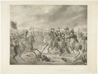Prince of Orange v bitvě u Waterloo, 1815