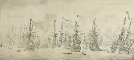 Neúspěšný útok Angličanů na návratovou flotilu v přístavu Bergen, Norsko, 12. srpna 1665: epizoda z druhé anglo-nizozemské války