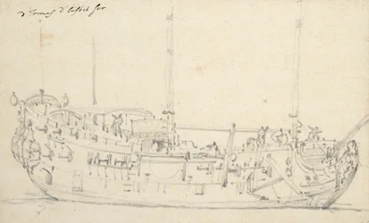 Portrét "Tomáše a Alžběty", asi 1690 (grafit)