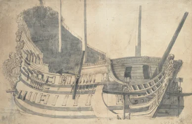 Portrét "Jaarsvelda", asi 1665 (grafit, šedá barva)