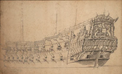 Portrét "Mountagu", asi 1661 (grafit, šedá barva)