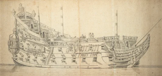 Portrét "Tre Foldighed", kolem roku 1659 (šedá barva)