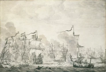 Bitva u Soundu, 29. října - 8. listopadu 1658, asi 1660 (olejomalba)