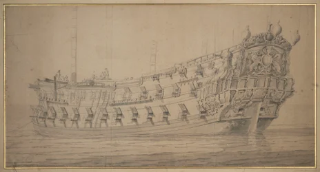 York, asi 1674 (grafit, šedá barva)